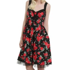 Black And Red Hot Topic Dress